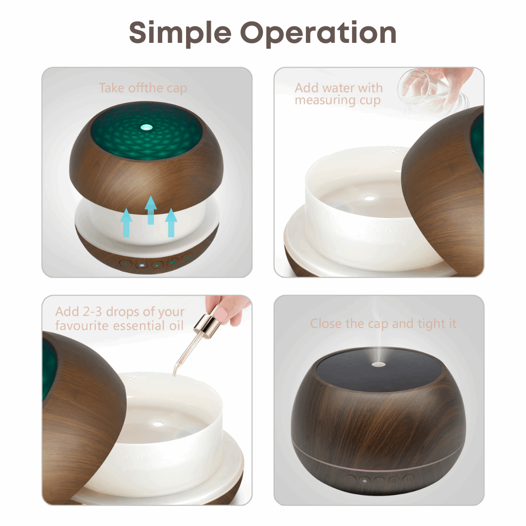 Reffair Caligo 100 Essential Oil Diffuser with Bluetooth Music Function
