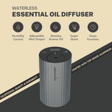 Reffair 212 XM Waterless Essential Oil Diffuser for Cars, Home & Office | Essential Oil Diffuser for Aromatherapy with Display & Timer Function