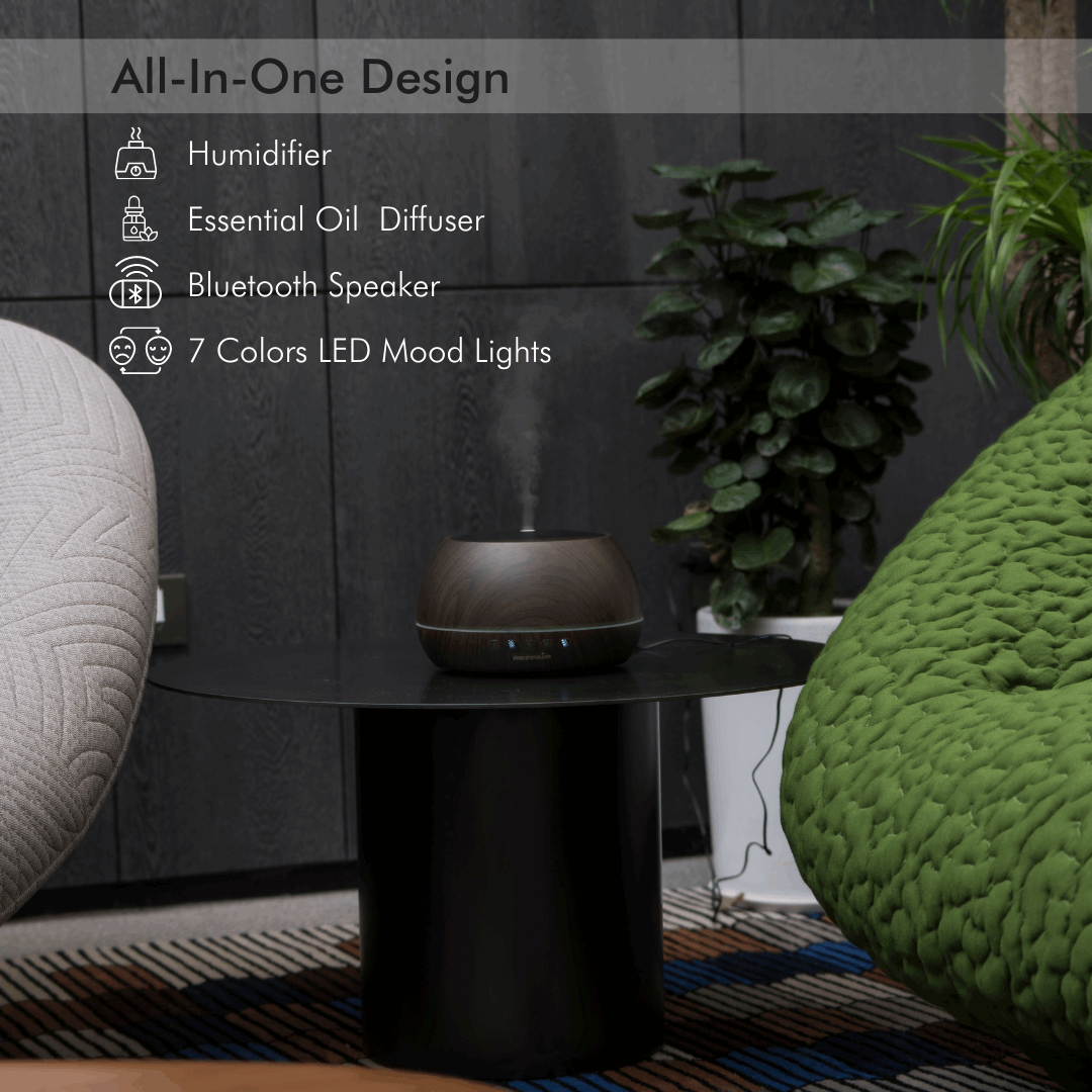Reffair Caligo 100 Essential Oil Diffuser with Bluetooth Music Function