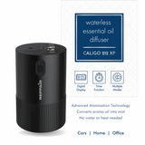 Reffair 212 XP Aroma Oil Diffuser for Cars, Home & Office | Essential Oil Diffuser for Aromatherapy with Display & Timer Function (Black)