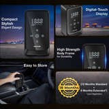 AirSwift AS70 Multifunctional Air Compressor, 4500 mAh Battery, DC12V Socket Compatible, automatic pressure detection, Intelligent Digital Display