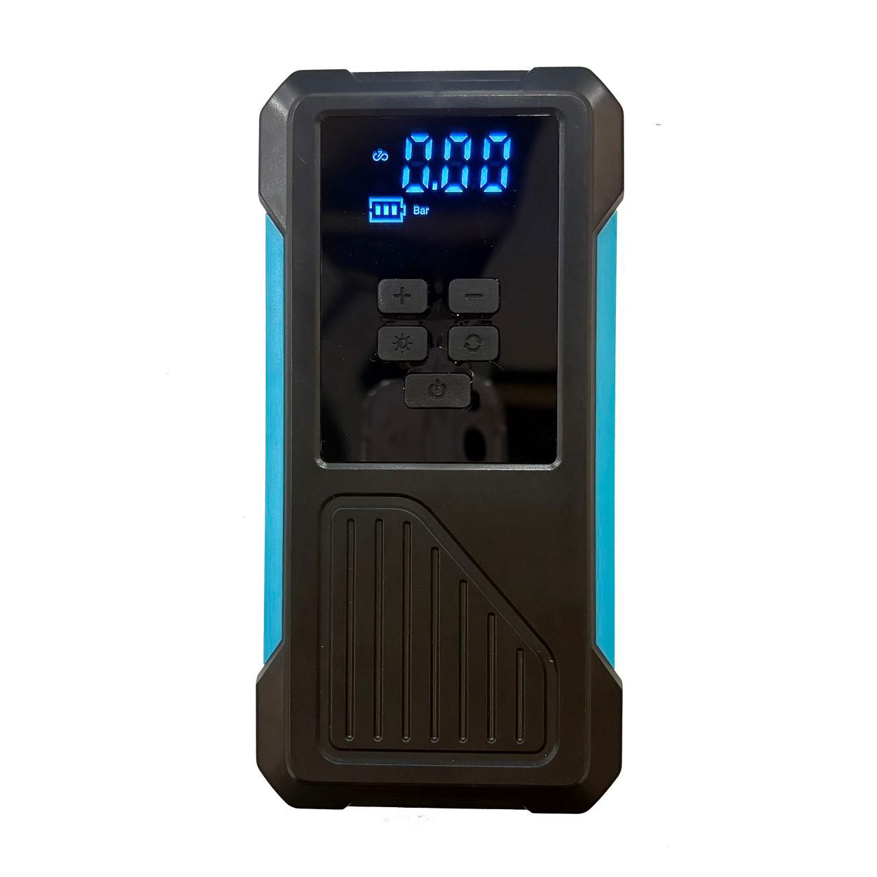 AirSwift100 4-in-1 Jump Starter (800A Peak for 8.0L Gas/5.0L Diesel), Portable Tyre Inflator (150 PSI, 22L/Min), 8000mAh Power Bank, LED Emergency Light – BIS Certified, Compact Car Essential with Bag