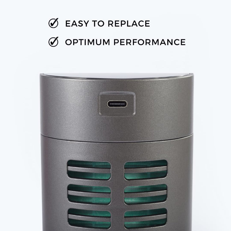 Reffair AX60/AX70 - Replacement Filter | Advanced H13 HEPA Filter | Features STATCELL Technology | Removes 99.97% Air Pollutants - Silver Grey