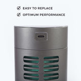 Reffair AX60/AX70 - Replacement Filter | Advanced H13 HEPA Filter | Features STATCELL Technology | Removes 99.97% Air Pollutants - Silver Grey