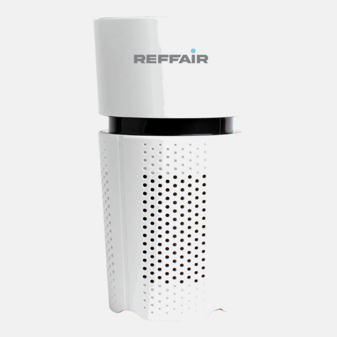 Reffair AX30 [UV] Car air purifier | Eliminates Bacteria & Viruses | UVC LED Sterlization | True HEPA Filter | Aromatherapy