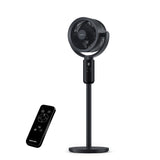 Reffair PureFlo Apex X360 3D Air Circulation Fan | Plasma Air Refresh Technology | 90° Horizontal + 120° Vertical Oscillation | 8 Speeds | Remote Control | Adjustable Height | 25dB Quiet Operation | Energy Efficient