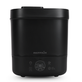 Reffair Caligo 500 Ultrasonic Cool & Warm Mist 4L Humidifier for Bedrooms | Ultrasonic Humidifier with Essential Oil Diffuser function | Digital Display | Sleep Mode | Top-Fill Design