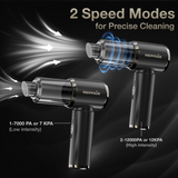 Reffair Cleanjet CX50 Cordless Vacuum Cleaner for Car & Home | 12000 Pa Suction with BLDC Motor | 4-in-1 (Vacuum, Air Blower, Inflator, Deflator) | 4000 mAh Battery, HEPA Filter